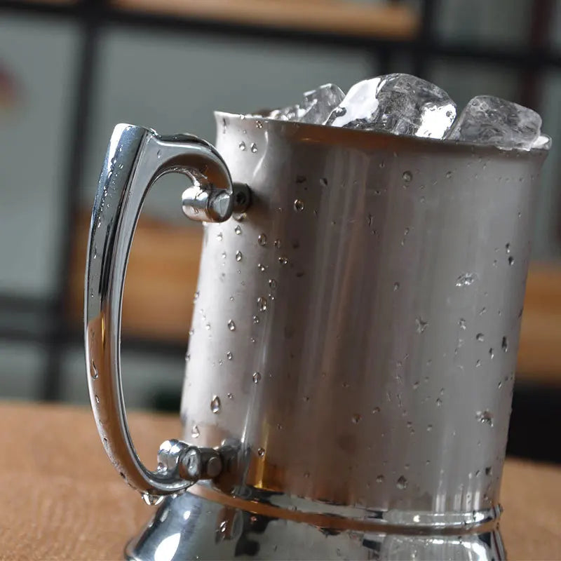 Double-Walled Stainless Steel Tankard Beer Mug – Moscow Mule Copper Style