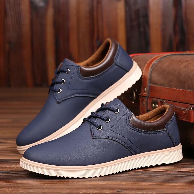 Men's Leather Shoes | Leather Casual Shoes | Gaigza