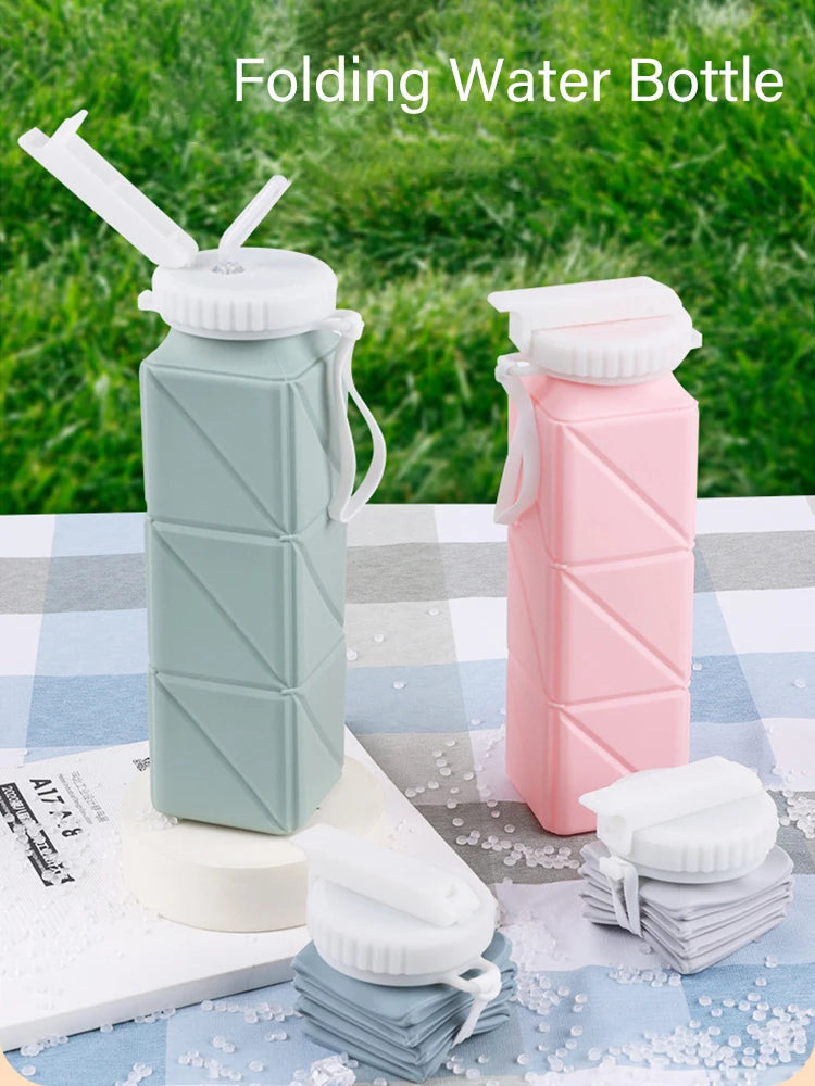 Silicone Foldable Bottle | Foldable Water Bottle | Gaigza