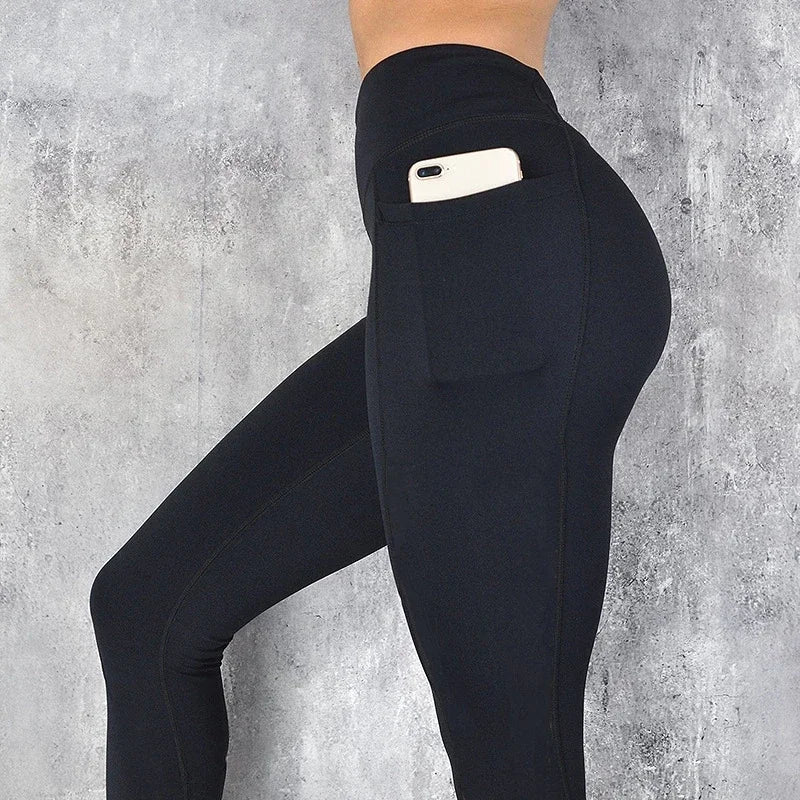 Women’s Pocketed Leggings | High Waist Leggings | Gaigza