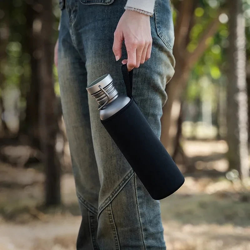 Titanium Water Bottle | Titanium Insulated Bottle  | Gaigza